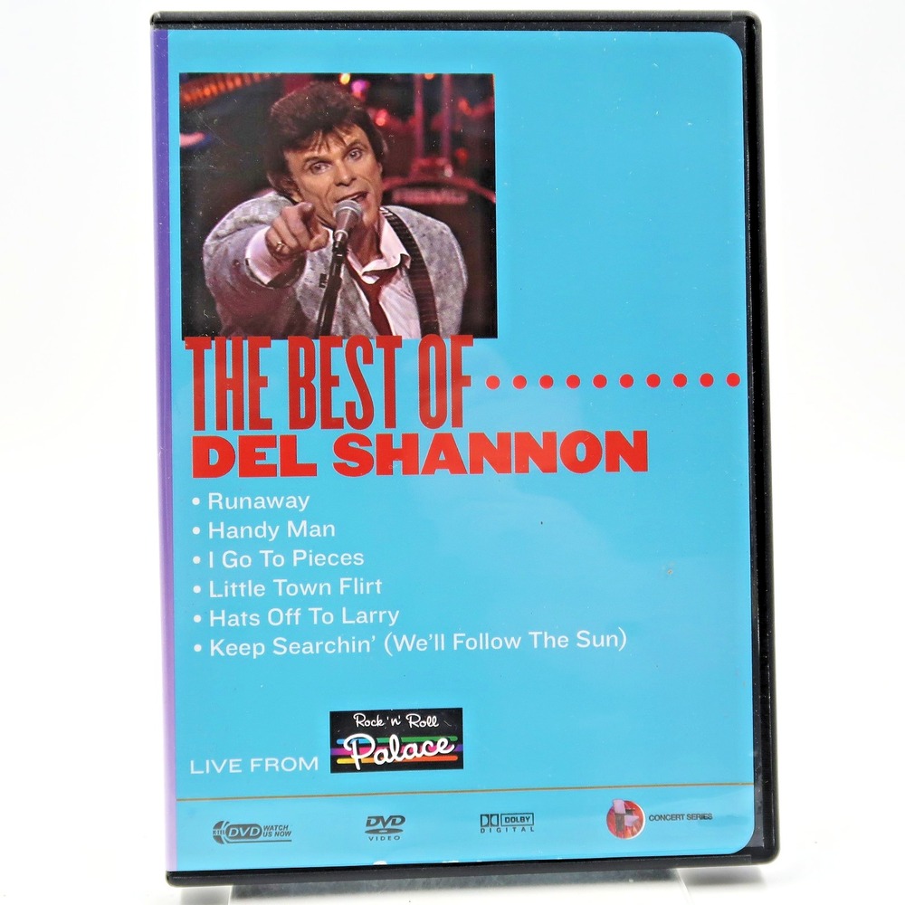 Del Shannon Live From Rock N Roll Palace DVD Wolfman Jack 1988 Concert Movie